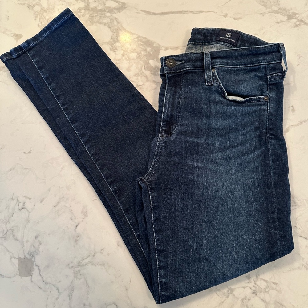 AG Adriano Goldschmied Dark Blue Women Jeans